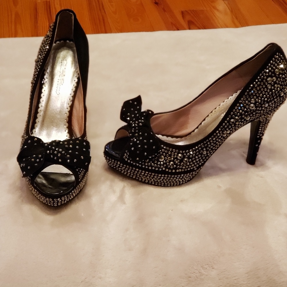 Black Designer Heels